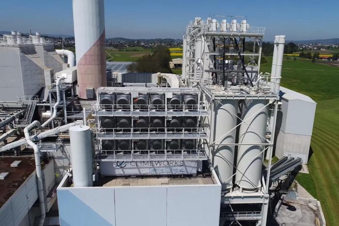 Swiss startup neustark carbon capture concrete