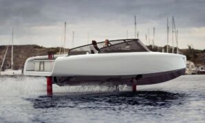 Swedish startup candela hydrofoil boat stockholm