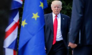 Eu warning trump musk interview draws ire x