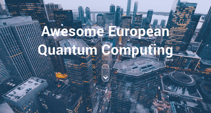 Quantum computing in europe future