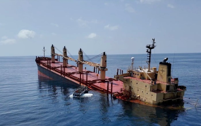 Red sea cable cut by anchor from houthi ship attack says internet firm