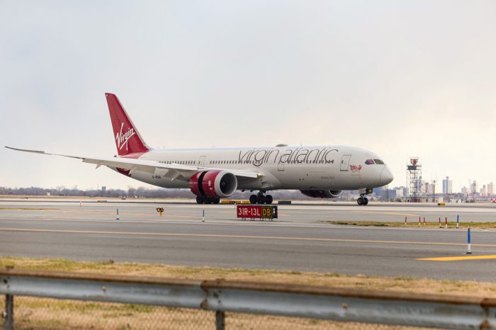 Virgin atlantic saf transatlantic flight greenwashing