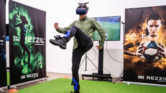 Vr brain training football cognitive skills