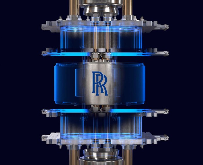 Rolls royce nuclear reactor the moon