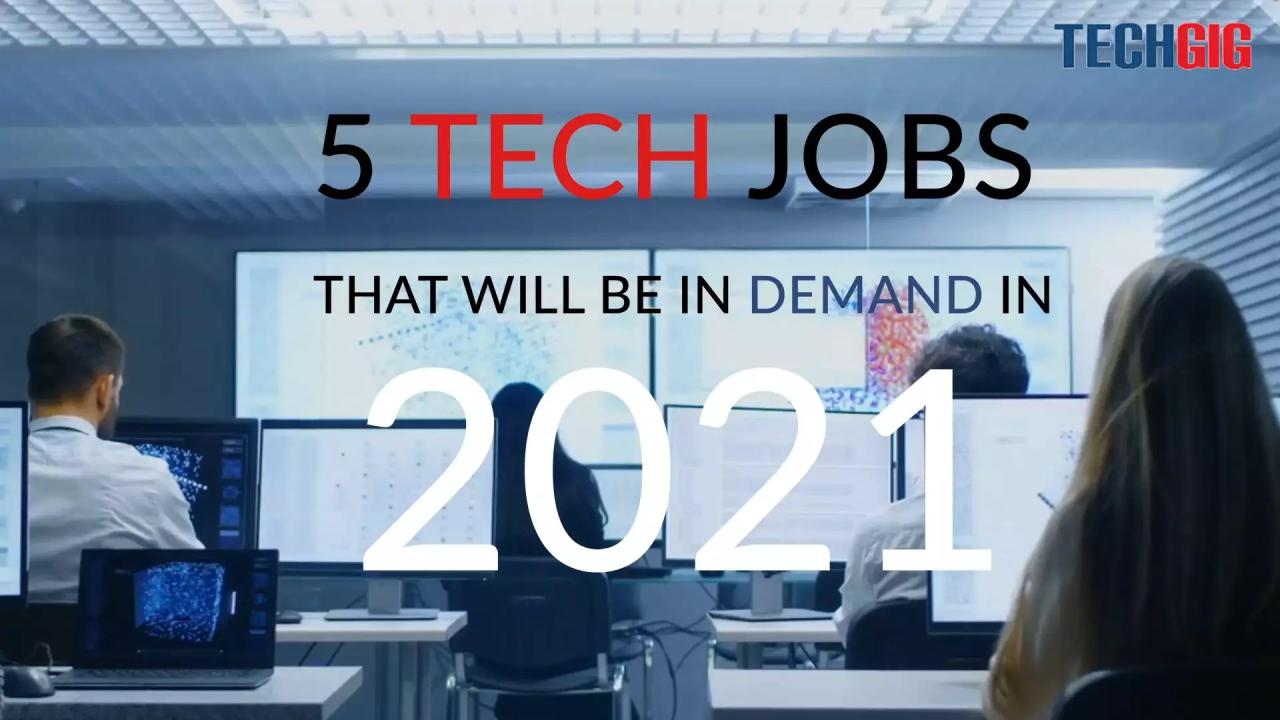 5 tech jobs long term staying power