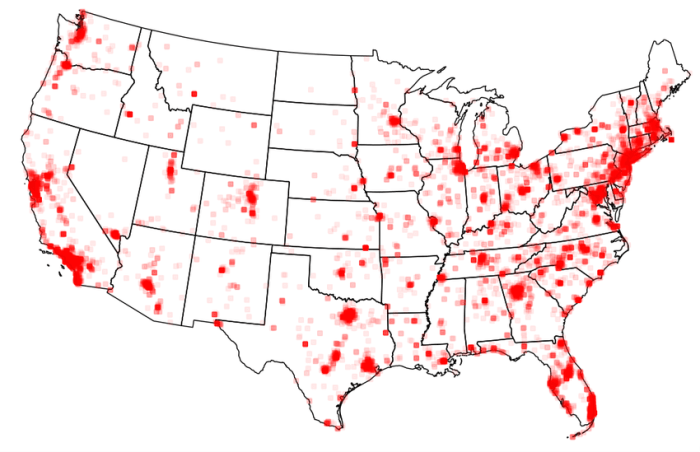 Twitter bring big geoapi tag tweets location coordinates