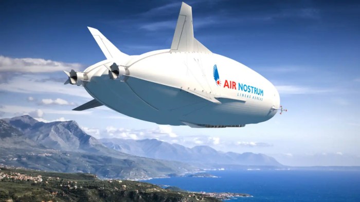 Airlander 10 hybrid aircraft joins grands espaces