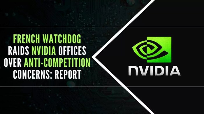 French antitrust raid nvidia offices