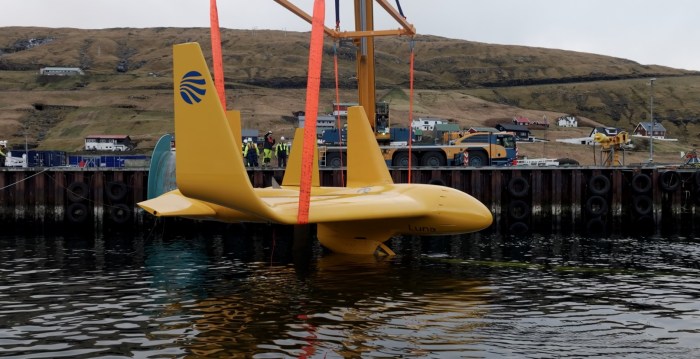 Worlds biggest tidal energy kite faroe islands