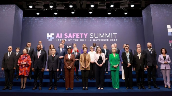 Ai safety summit bletchley declaration concerns