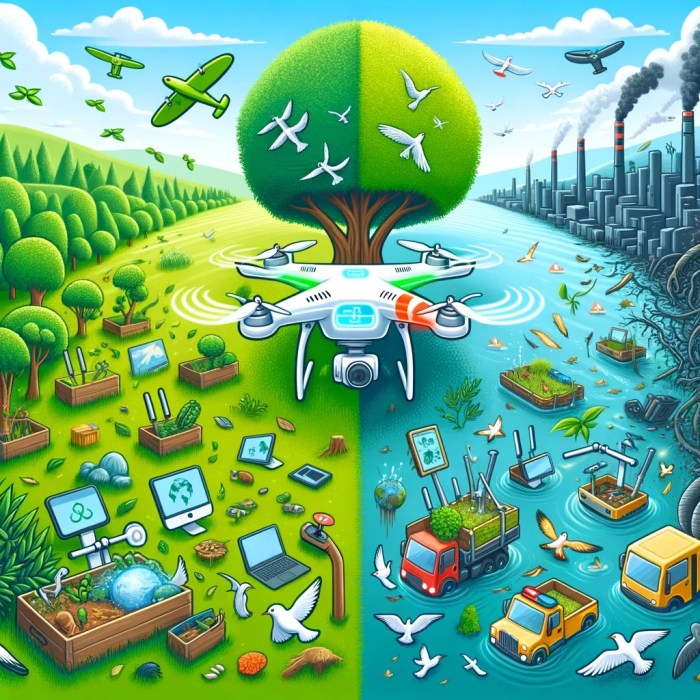 Drones and the last mile delivery carbon footprint