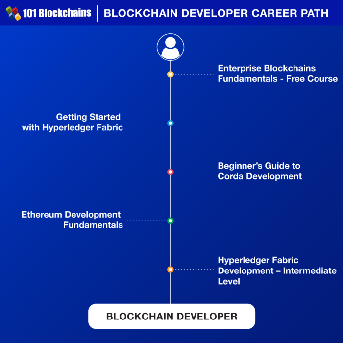 Blockchain development tech career