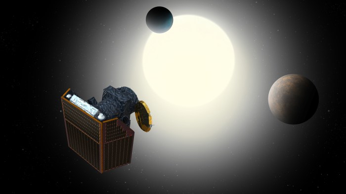 Esa cheops spacecraft discovers star system