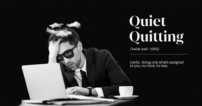 Quiet quitting is comforting quitting is liberating