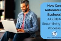 Automating 3 parts business right now