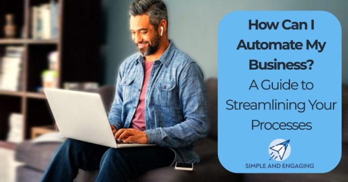 Automating 3 parts business right now