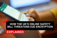 Criticism uk online safety bill end to end encryption