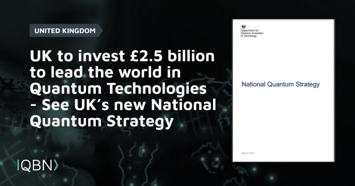 Quantum computing sector reactions uk new 2 5b investment