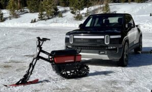 Goodbye snowmobiles welcome the silent electric moonbike