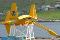 Tidal energy kite minesto