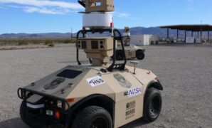 Ascento guard patrolling security robot