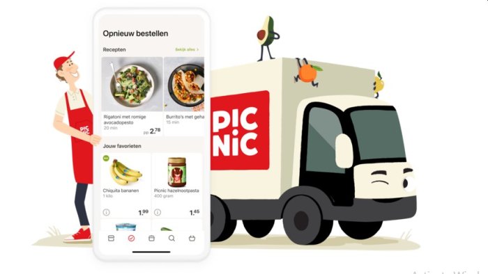 Dutch online supermarket picnic new funding