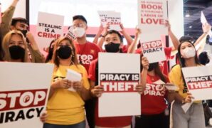 Anti piracy campaign messages encourage piracy men