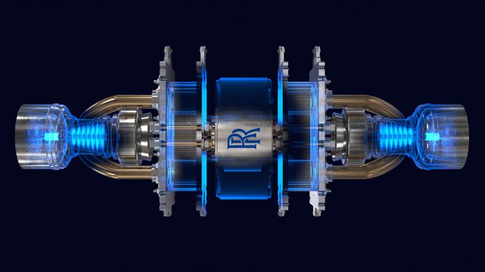 Rolls royce nuclear reactor the moon