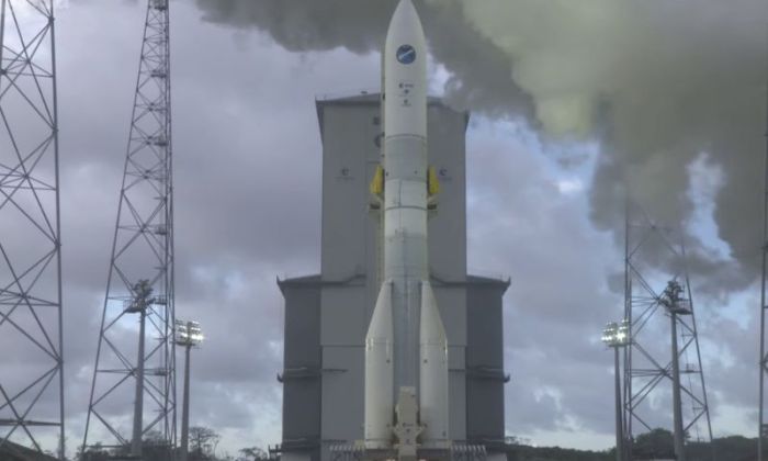 Europes ariane 6 rocket hot fire test