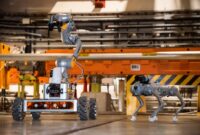 Cerns robot detects radiation leaks complex experiment areas