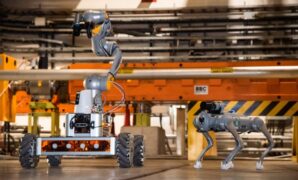 Cerns robot detects radiation leaks complex experiment areas