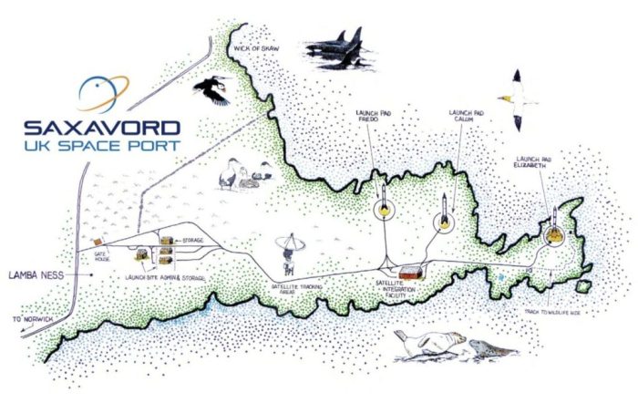 Saxavord spaceport secures license space tech uk europe