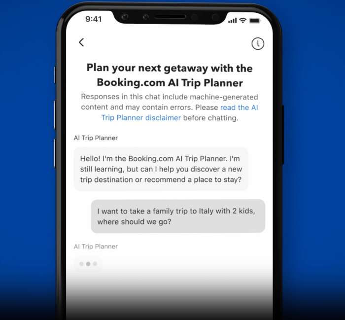 Next trip you book online could be planned with chatgpt