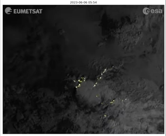 Europe lightning hunter first images of severe storms