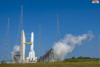 Europes ariane 6 rocket hot fire test