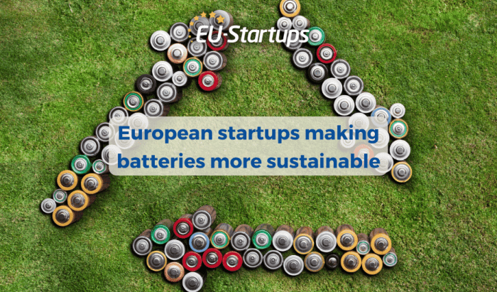 European startups better battery