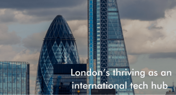 London crowned tech king of the world