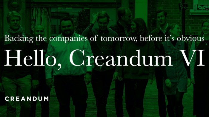 Creandum 500 million fund european tech investment