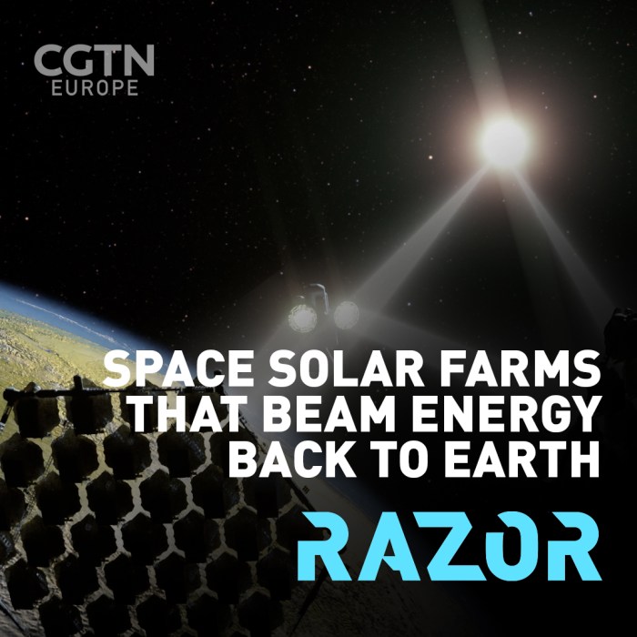 Europe falling behind race space based solar power