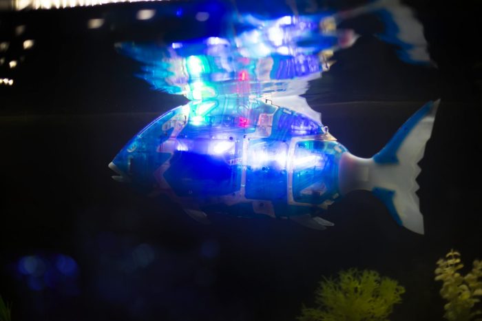 Open source fish robot starts collecting microplastics from lakes uk