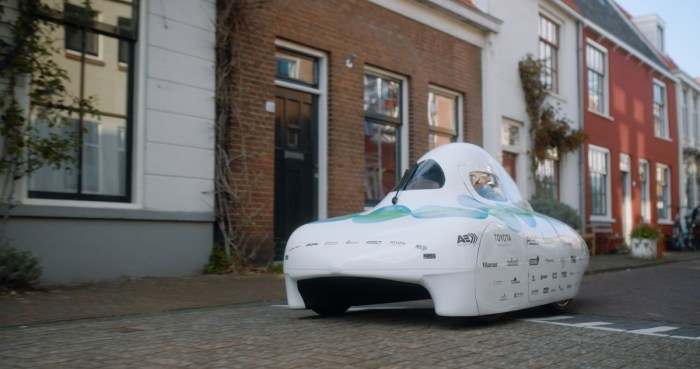 Dutch students world record hydrogen car