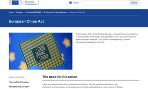 Green light for e43bn eu chips act in big boost for blocs semiconductor industry