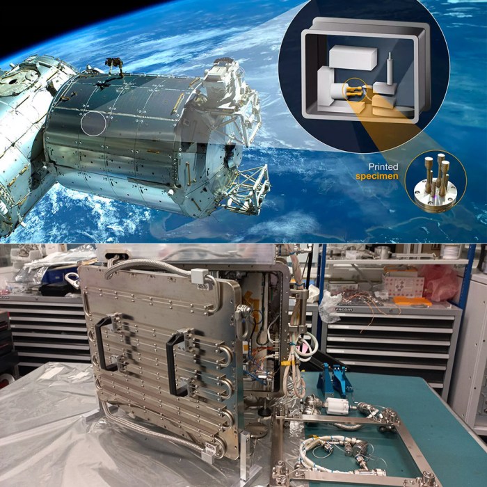 Esa worlds first metal 3d printer space iss