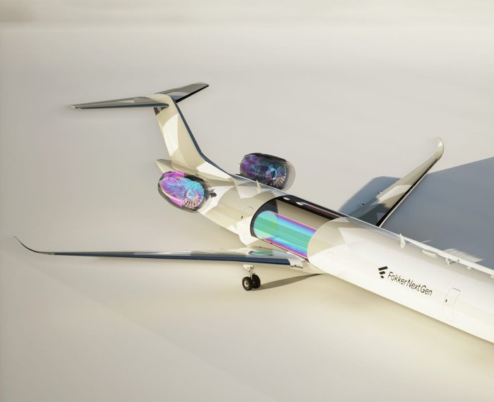 Future dutch aerospace fokker next gen hydrogen plane