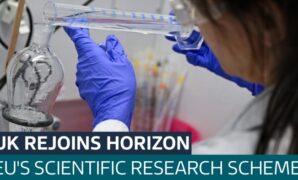 Uk rejoins eu horizon research programme