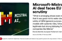 Eu antitrust investigation mistral ai microsoft