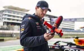 Worlds fastest camera drone f1 max verstappen dutch drone gods