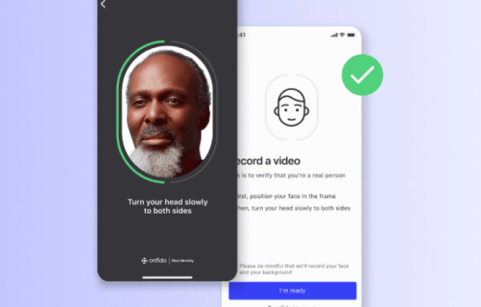 Onfido launches industry first biometric id verification system motion