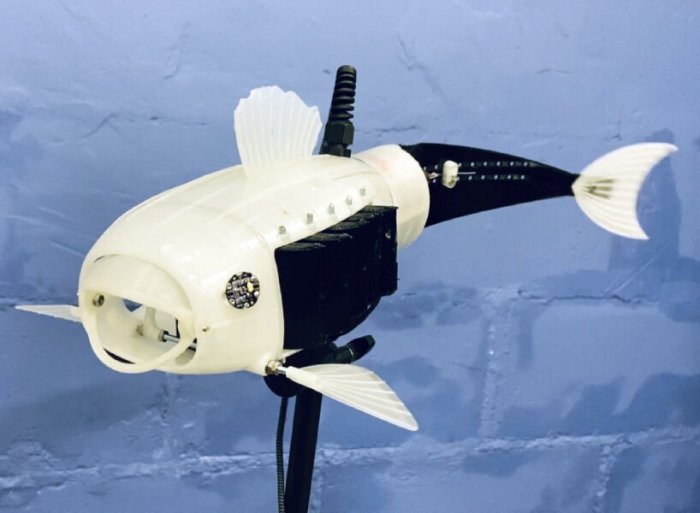 Open source fish robot starts collecting microplastics from lakes uk