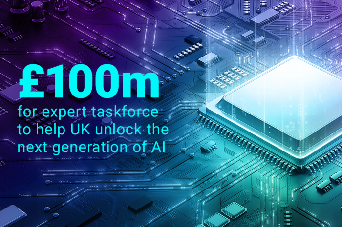 Uk splashes 100 million for ai taskforce